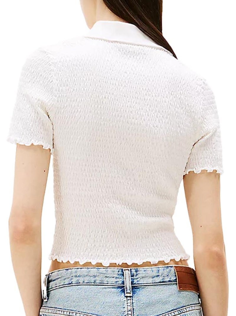 Polo de mujer tommy hilfiger Blanco - Kiabi