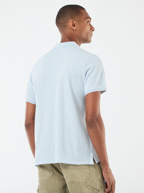 Polo de piqué de algodón - Kiabi