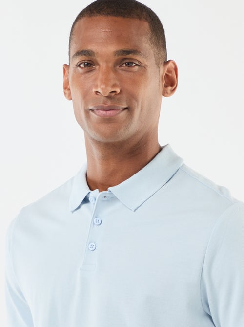 Polo de piqué de algodón - Kiabi