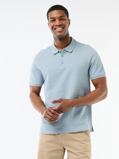 Polo de piqué de algodón - Kiabi Polo de piqué de algodón - Kiabi