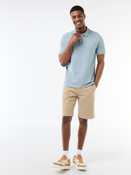 Polo de piqué de algodón - Kiabi Polo de piqué de algodón - Kiabi