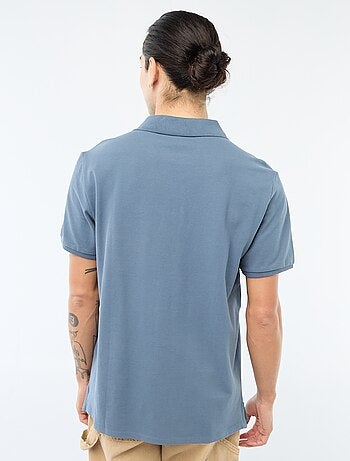 Polo de piqué de algodón