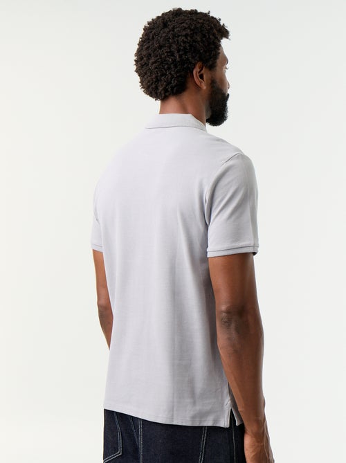 Polo de piqué de algodón - Kiabi Polo de piqué de algodón - Kiabi