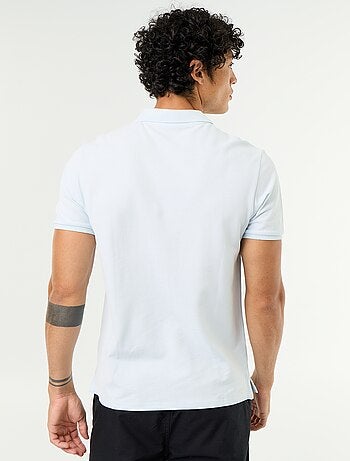 Polo de piqué de algodón