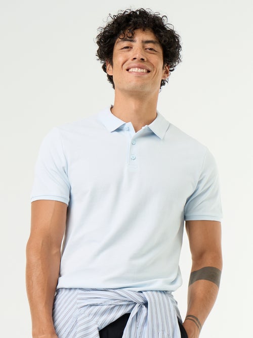 Polo de piqué de algodón - Kiabi Polo de piqué de algodón - Kiabi