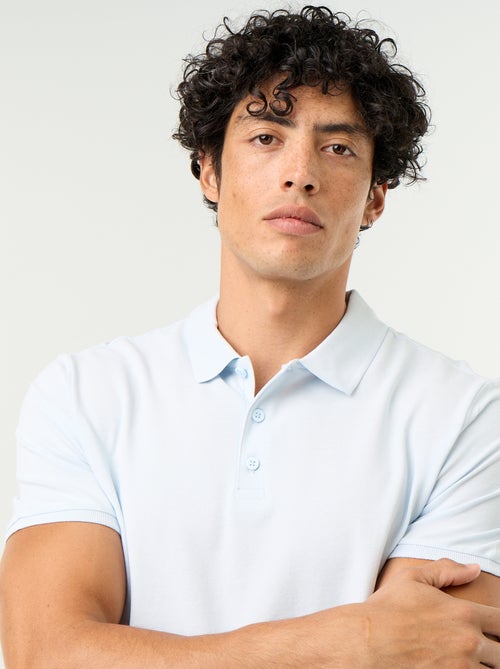 Polo de piqué de algodón - Kiabi Polo de piqué de algodón - Kiabi