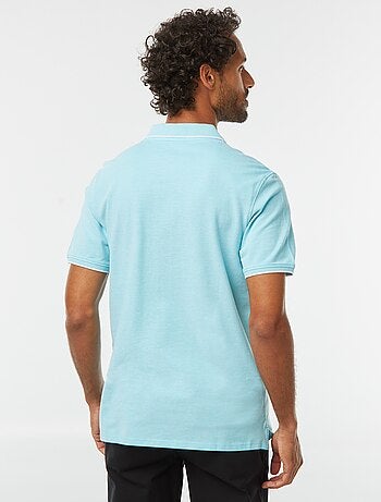 Polo de piqué de algodón