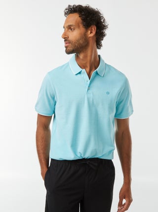 Polo de piqué de algodón