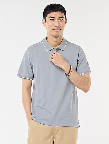Polo de piqué de algodón