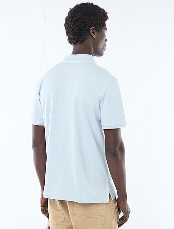 Polo de piqué de algodón