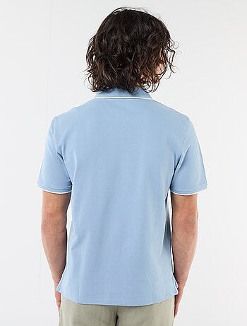 Polo de piqué de algodón