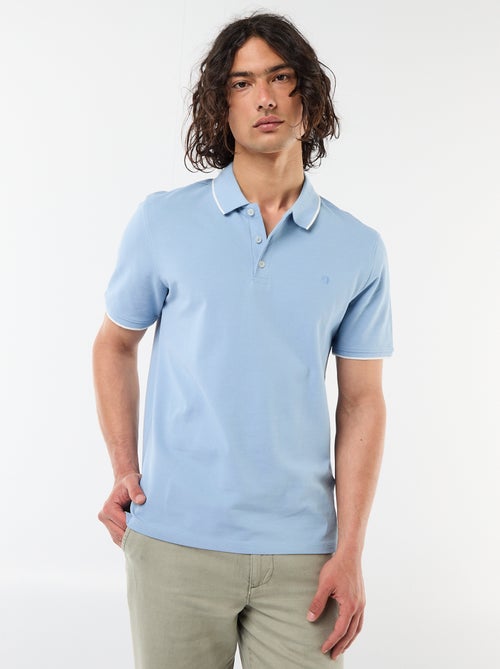 Polo de piqué de algodón - Kiabi