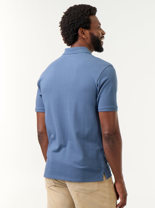 Polo de piqué de algodón - Kiabi