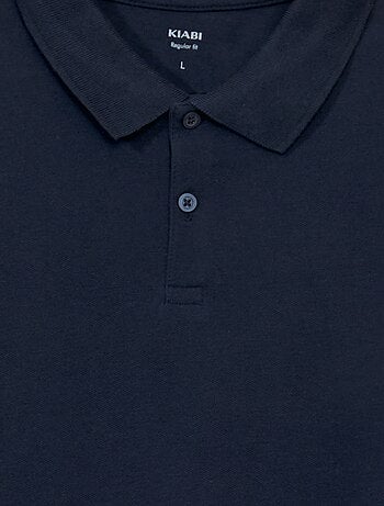 Polo de piqué de algodón
