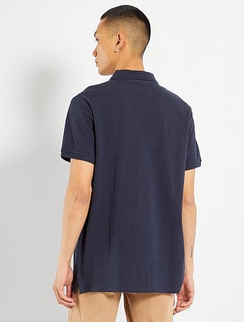 Polo de piqué de algodón