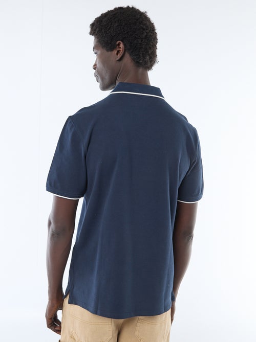Polo de piqué de algodón - Kiabi