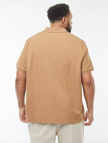 Polo de piqué de algodón