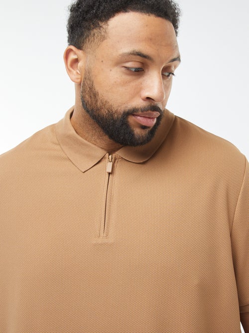 Polo de piqué de algodón - Kiabi