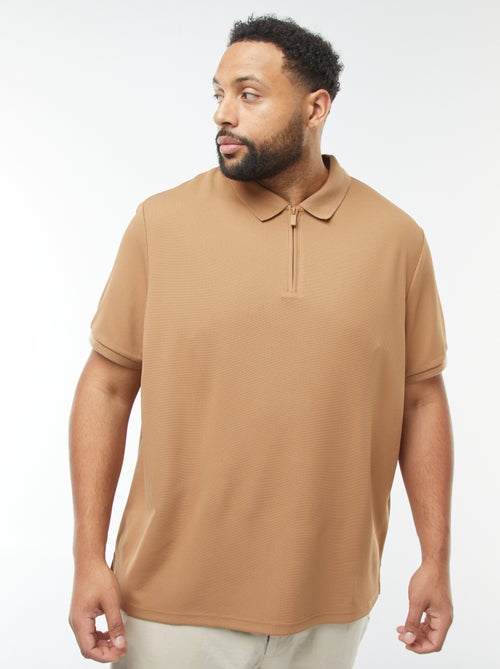 Polo de piqué de algodón - Kiabi