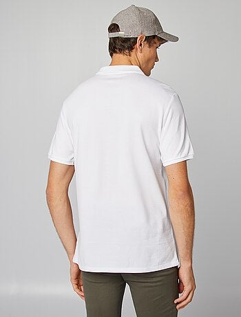 Polo de piqué de algodón