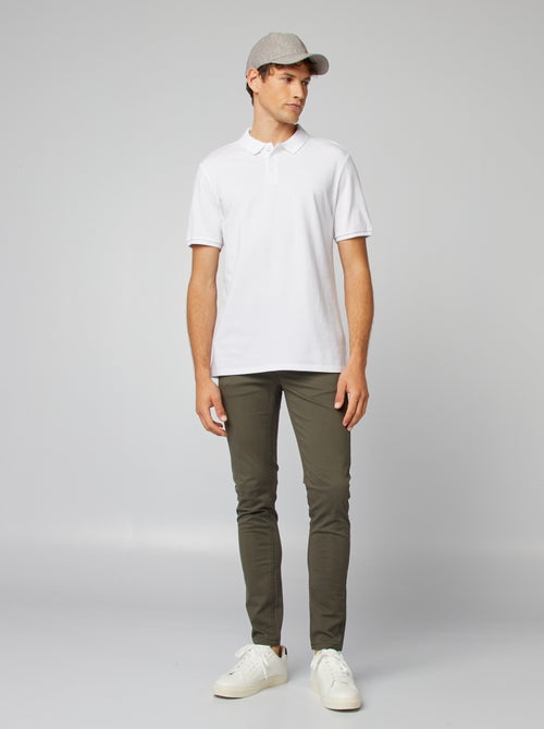 Polo de piqué de algodón - Kiabi