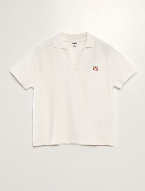 Polos para Ninos Compra Moda Infantil blanco Kiabi