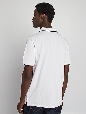 Polo de piqué de algodón