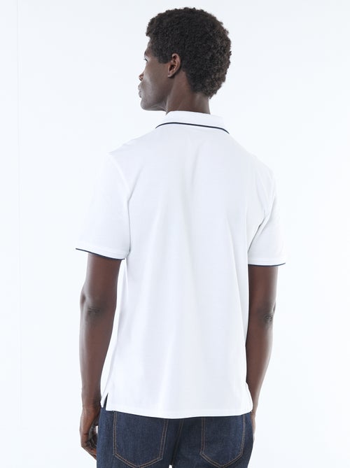Polo de piqué de algodón - Kiabi