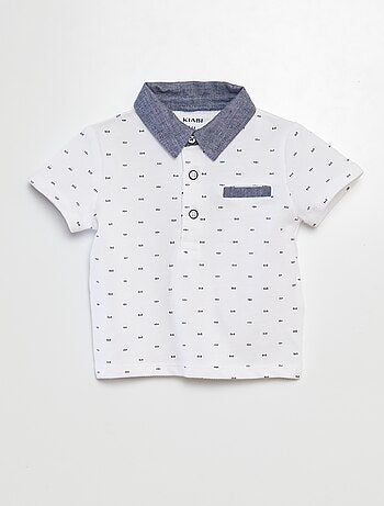 Polo de piqué de algodón