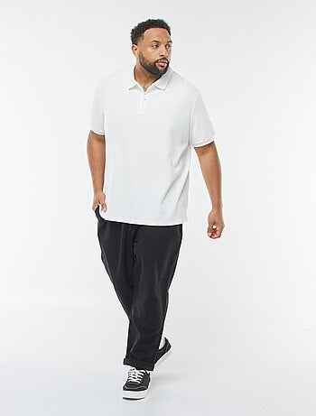 Polo de piqué de algodón