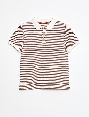 Polo de piqué de algodón