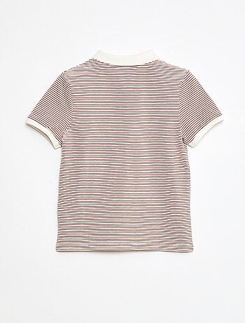 Polo de piqué de algodón