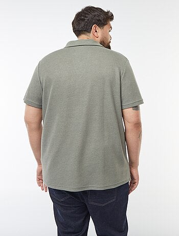 Polo de piqué de algodón