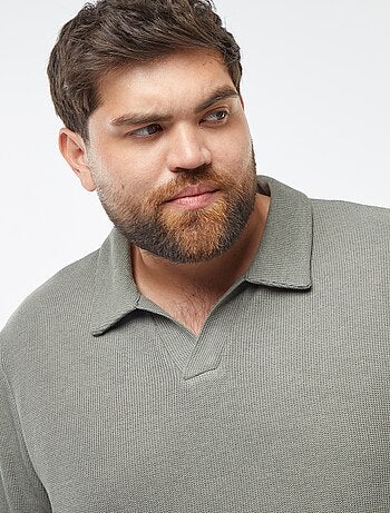 Polo de piqué de algodón