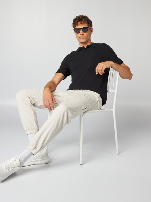 Polo de piqué de algodón - Kiabi