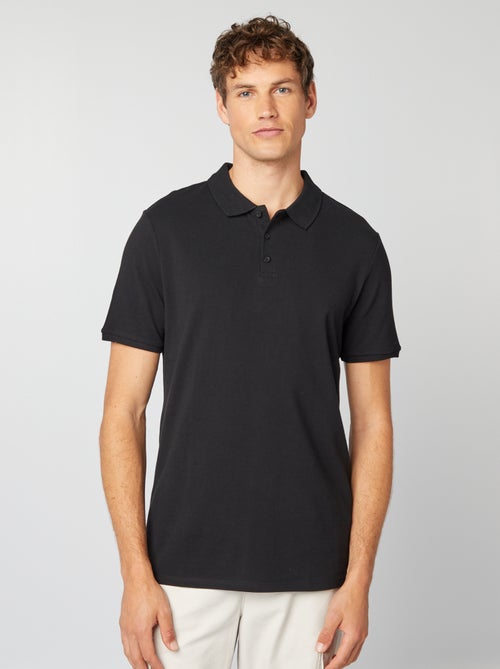 Polo de piqué de algodón - Kiabi