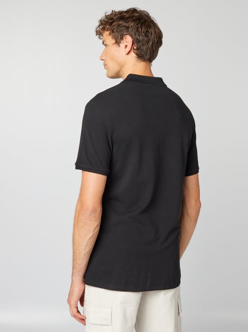 Polo de piqué de algodón - Kiabi