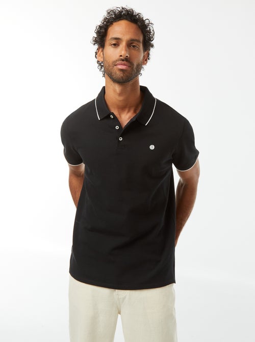 Polo de piqué de algodón - Kiabi