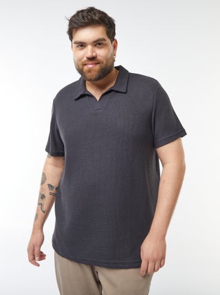 Polo de piqué de algodón