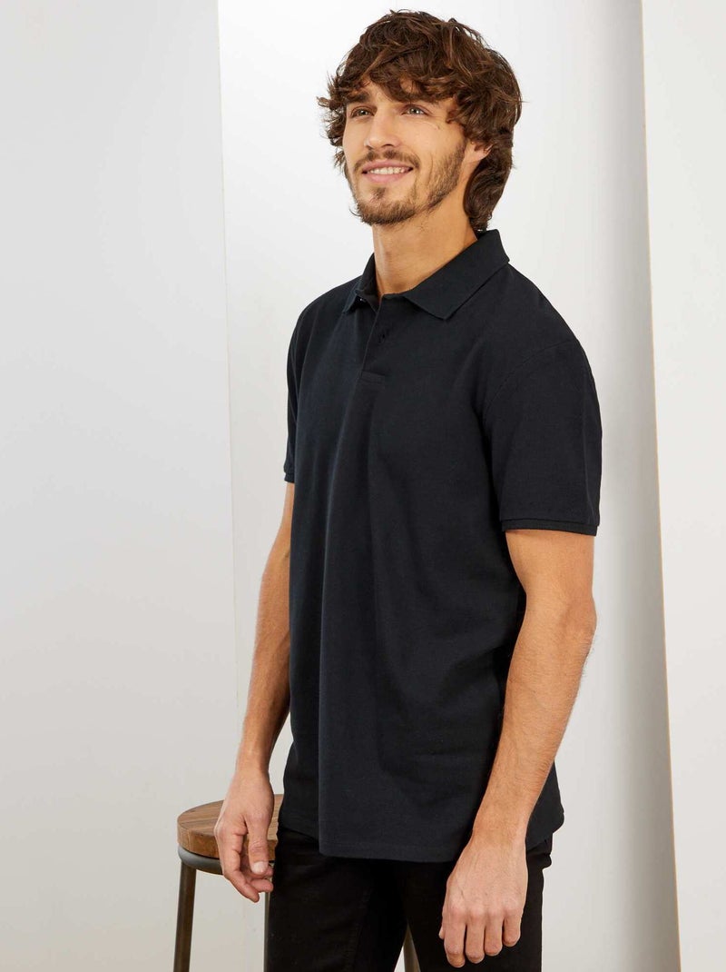 Vestito Polo Slim Fit In Mini Piqué Stretch – Silver