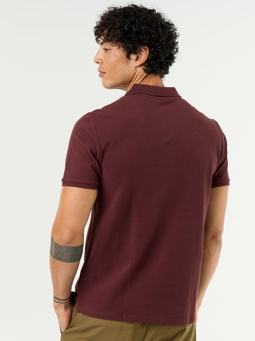Polo de piqué de algodón - Kiabi Polo de piqué de algodón - Kiabi