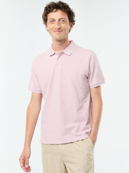 Polo de piqué de algodón - Kiabi
