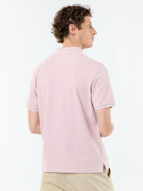 Polo de piqué de algodón - Kiabi