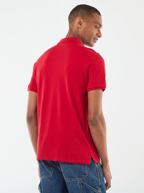 Polo de piqué de algodón - Kiabi