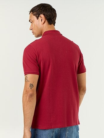 Polo de piqué de algodón
