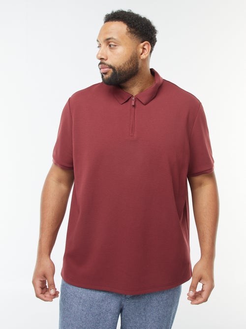 Polo de piqué de algodón - Kiabi