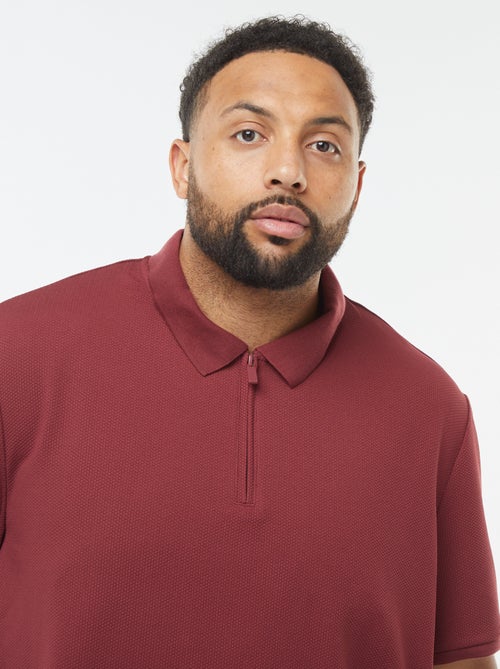 Polo de piqué de algodón - Kiabi