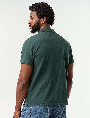 Polo de piqué de algodón