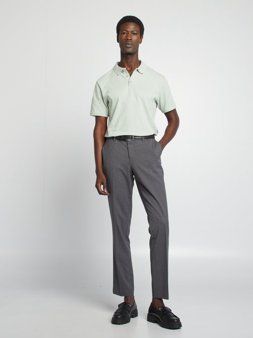 Polo de piqué de algodón - Kiabi