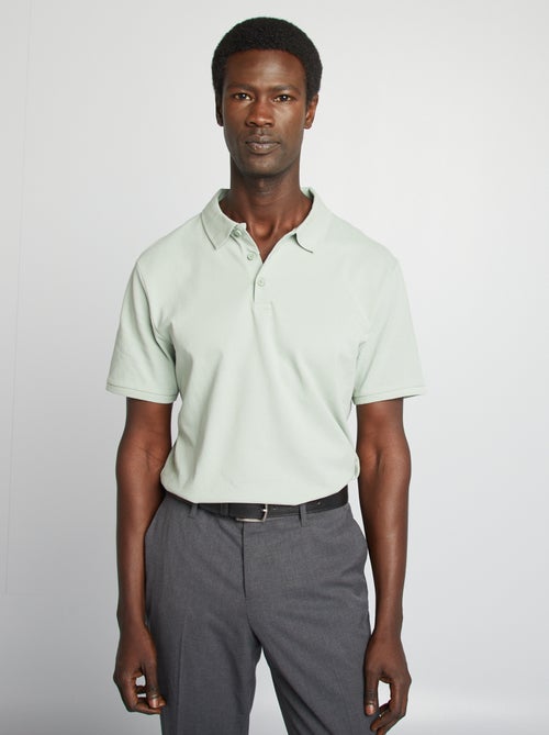Polo de piqué de algodón - Kiabi